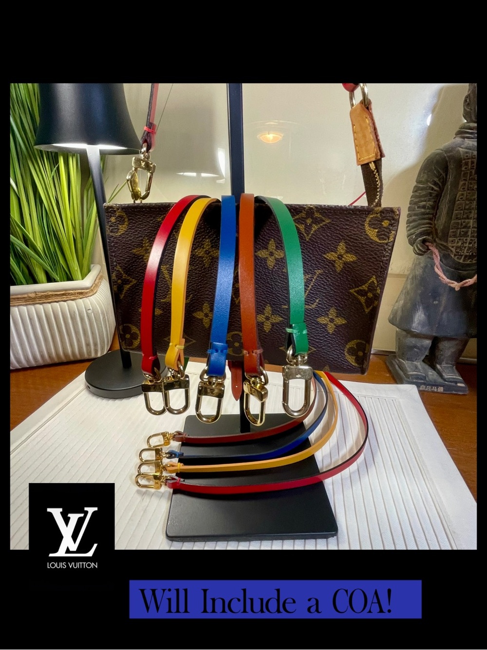 Louis Vuitton Pochette Strap Vintage NWOT
